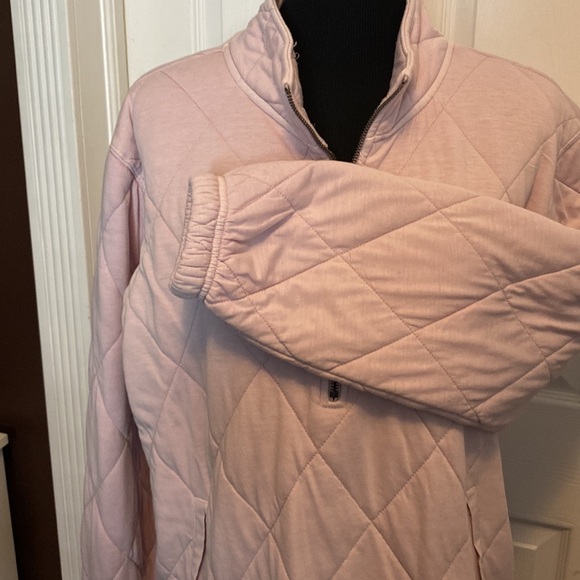 Maurices Women’s Pullover Quilted Jacket Soft Pink sz XL NWOT - Picture 4 of 8